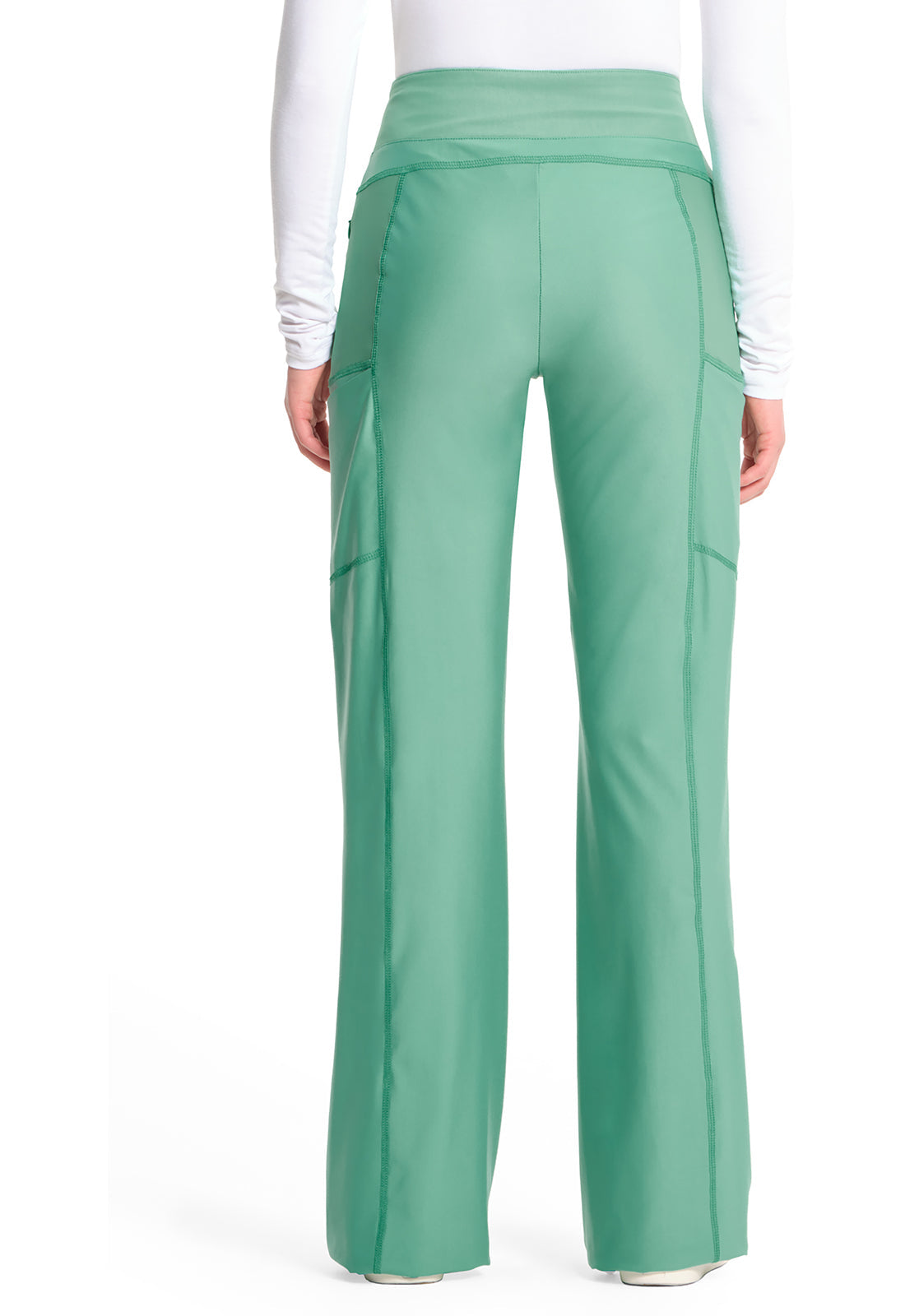 Women's Knit Mid Rise Pull-on Trouser Pant - Matcha Latte