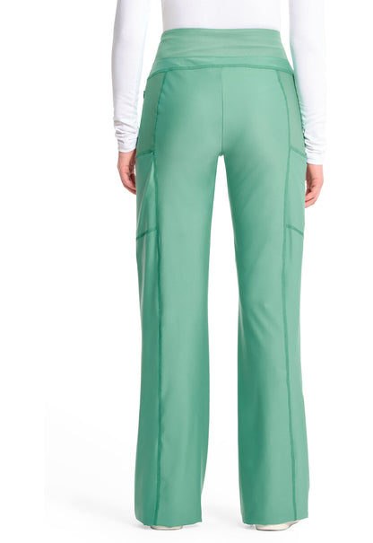 Women's Knit Mid Rise Pull-on Trouser Pant - Matcha Latte