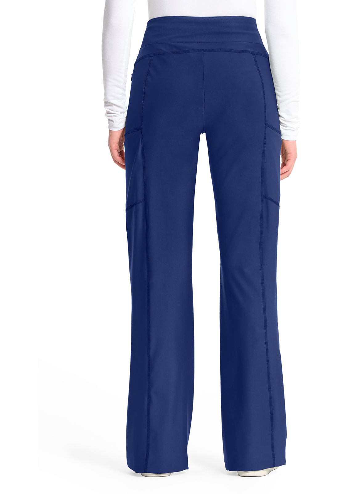 Women's Knit Mid Rise Pull-on Trouser Pant - Navy