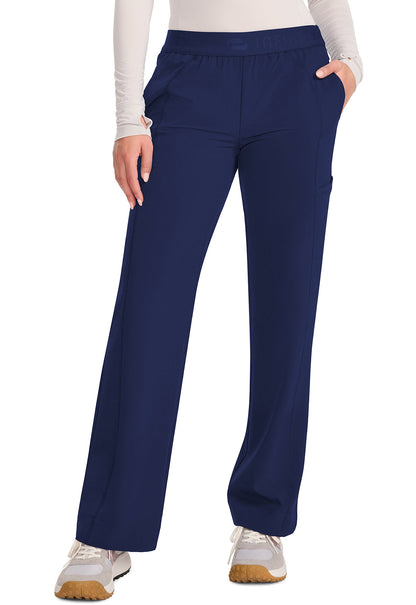 Women's  Women's Mid-Rise Wide Leg Pant - Navy