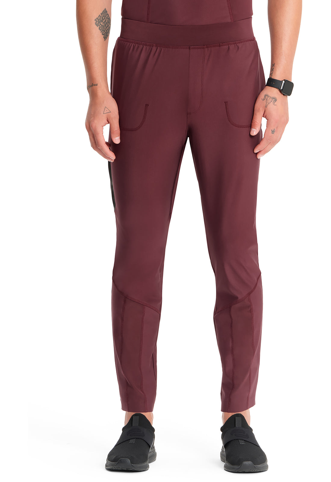 Men's Men's Natural Rise Hybrid Jogger - Plum Velvet