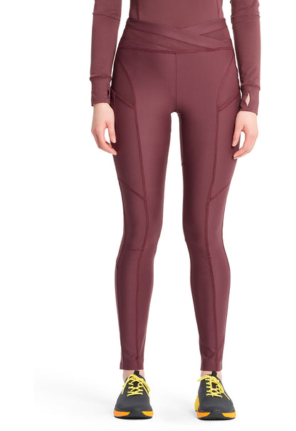 Women's Knit Natural Rise Legging - Plum Velvet