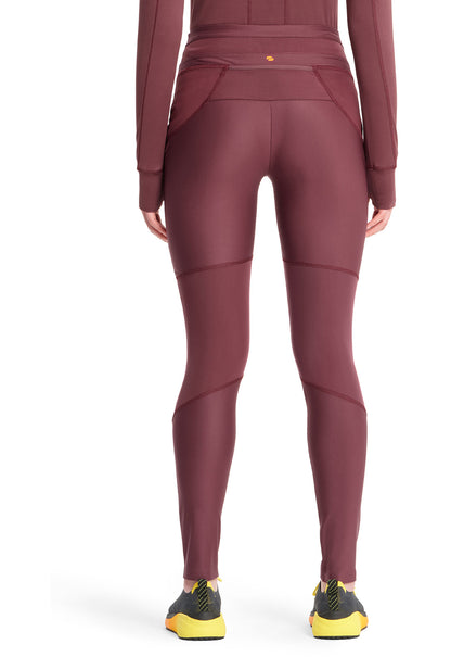Women's Knit Natural Rise Legging - Plum Velvet