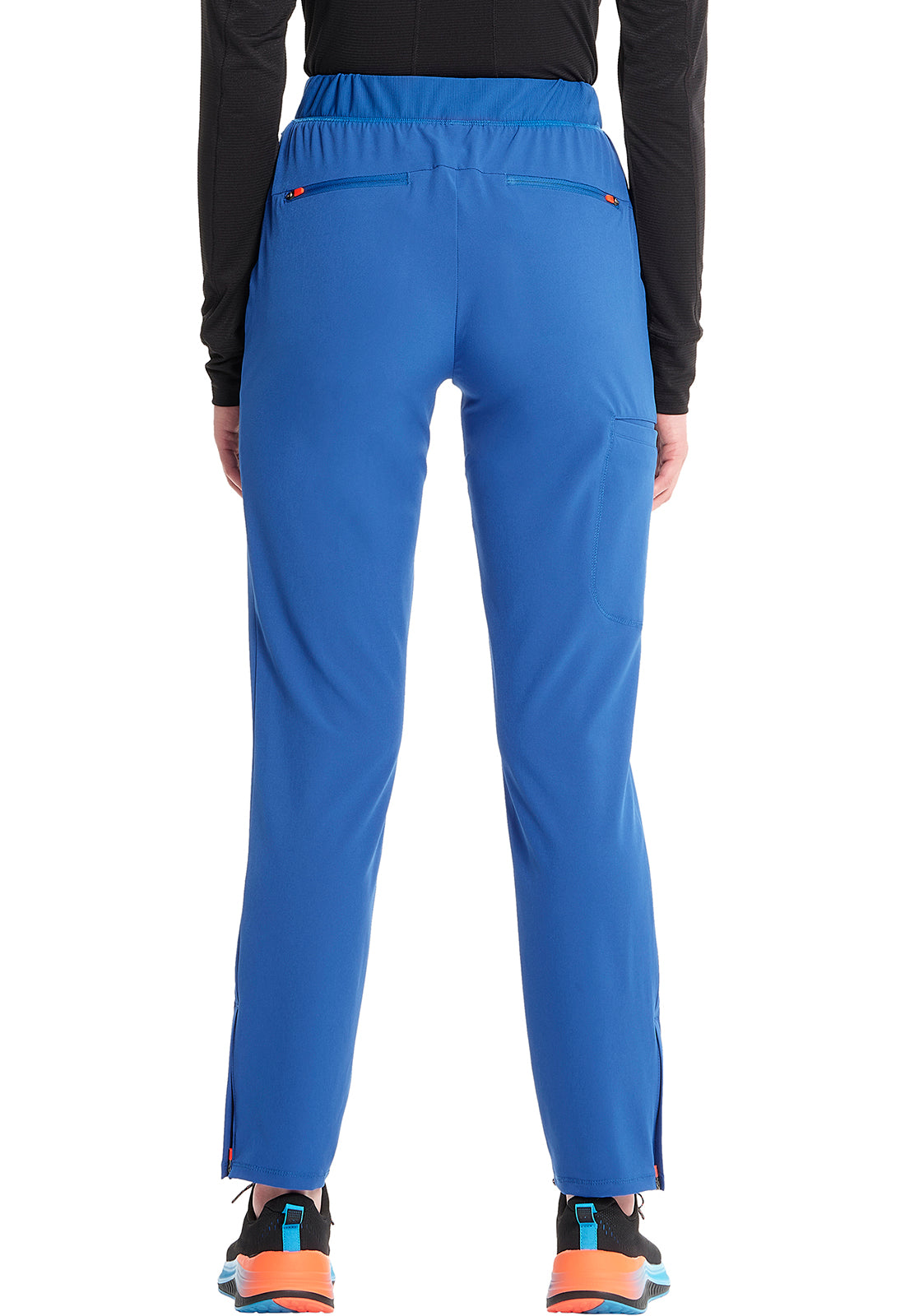 Women's Mid Rise Pull-on Tapered Leg Cargo Pant  - Royal