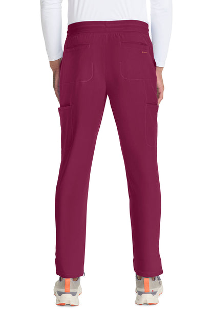 Men's Men's Drawstring Straight Leg Pant - Wine