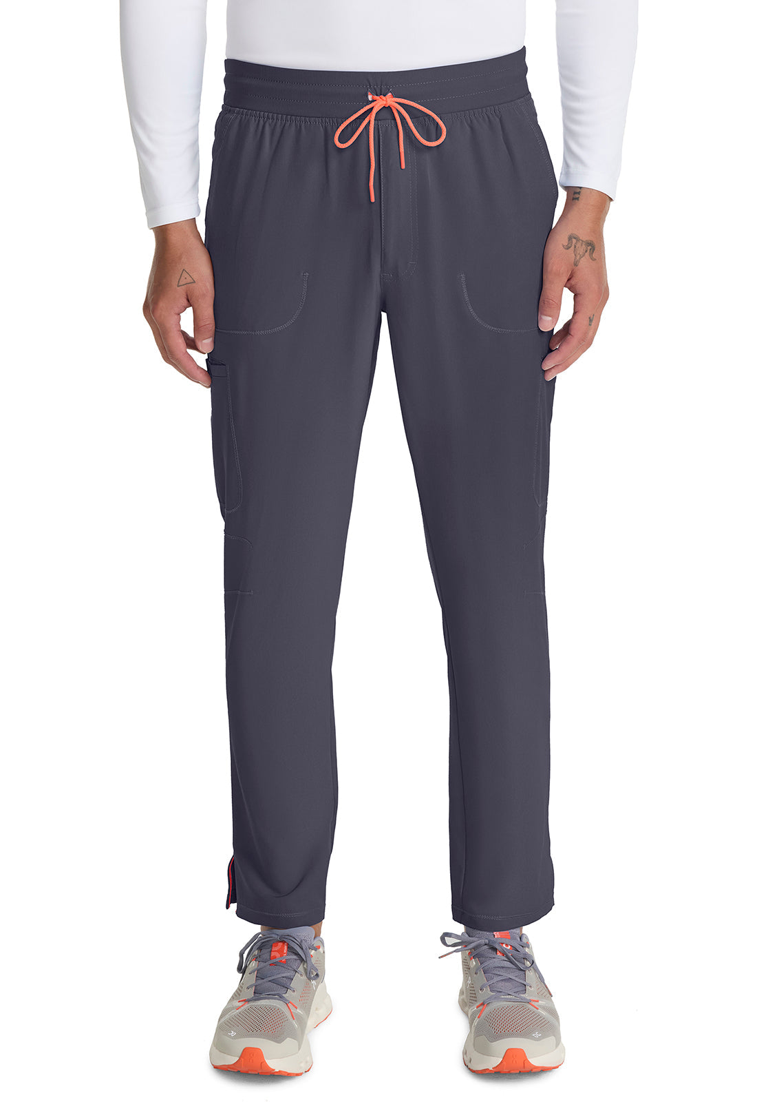 Men's Men's Drawstring Straight Leg Pant - Pewter