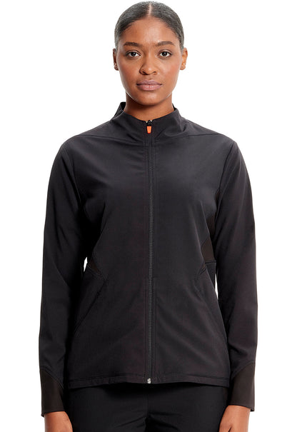 Women's Zip Front Jacket - Black