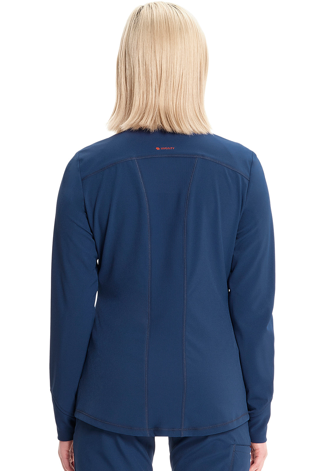 Women's Zip Front Jacket - Navy