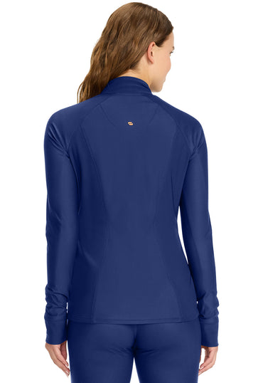 Women's Women's Raglan Zip Front Jacket - Navy