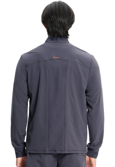 Men's Men's Zip Front Jacket - Pewter