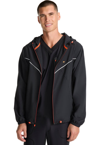 Men's Packable Jacket - Black