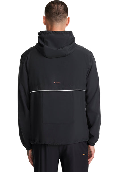 Men's Packable Jacket - Black