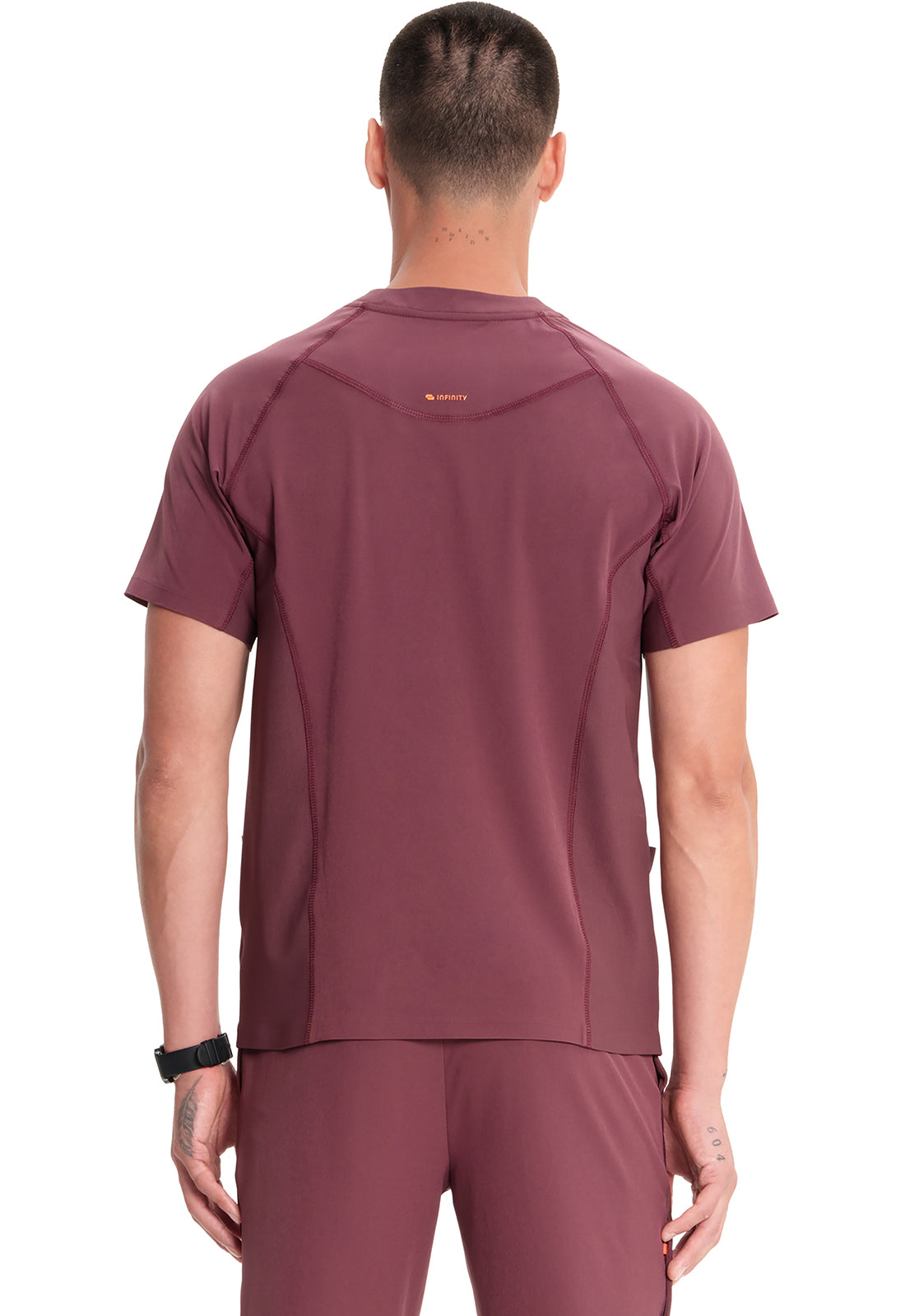Men's Men's V-Neck Top - Plum Velvet