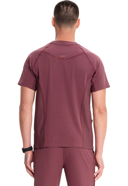 Men's Men's V-Neck Top - Plum Velvet