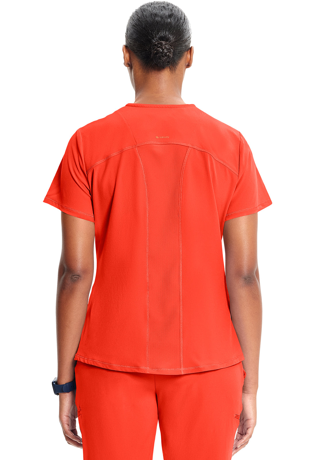 Women's V-Neck Top - Fire Bird