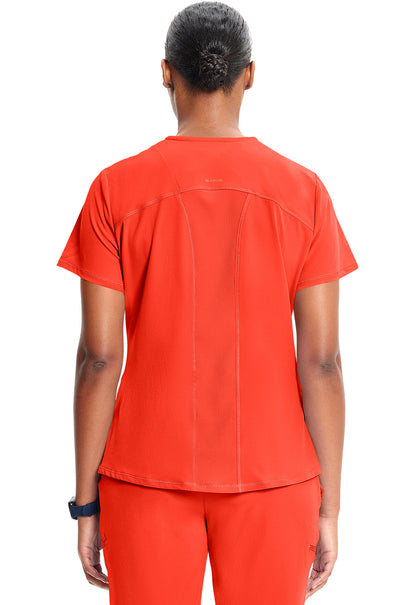 Women's V-Neck Top - Fire Bird