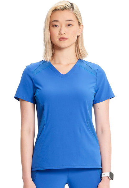 Women's V-Neck Top - Royal