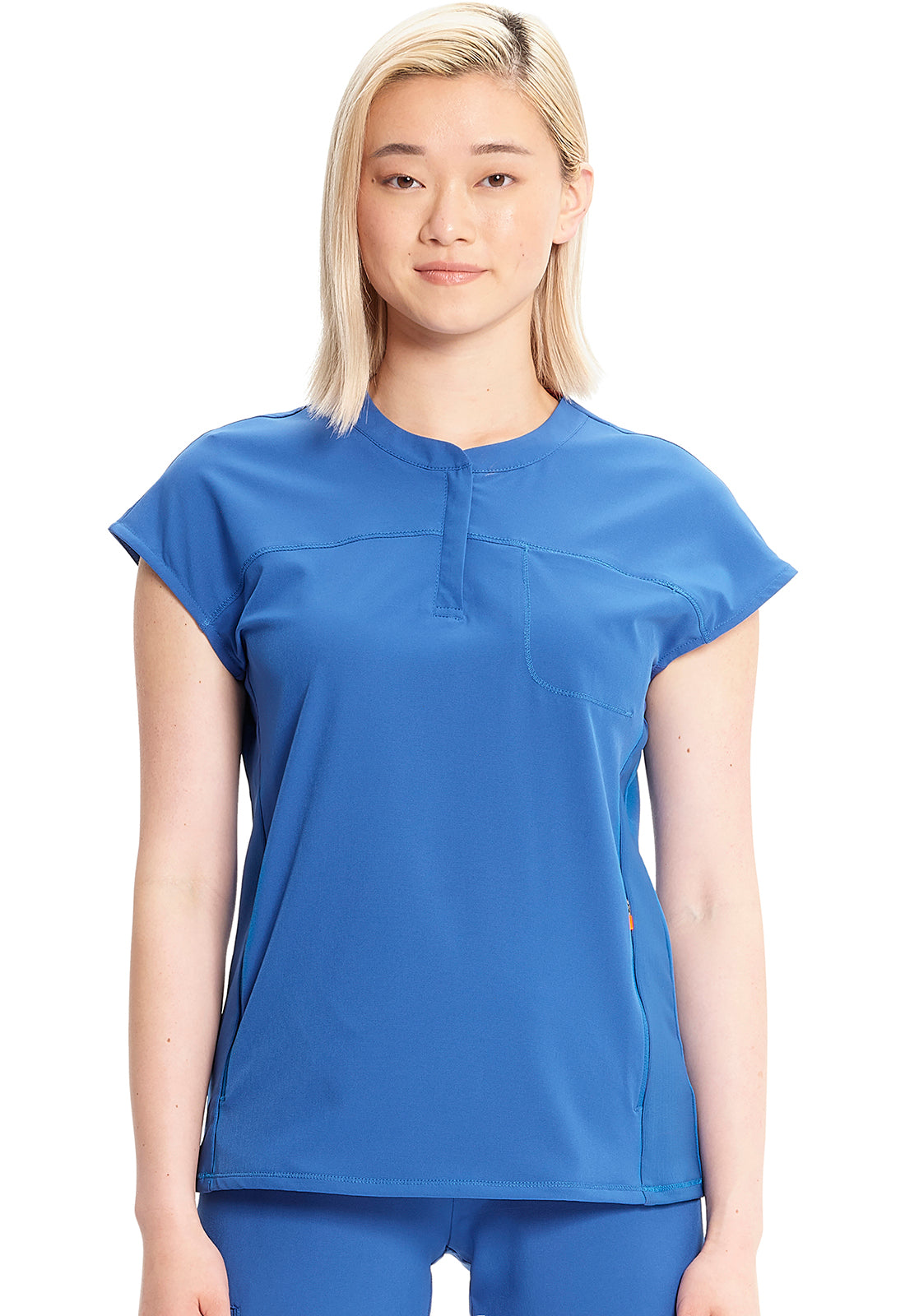 Women's Henley Top - Royal
