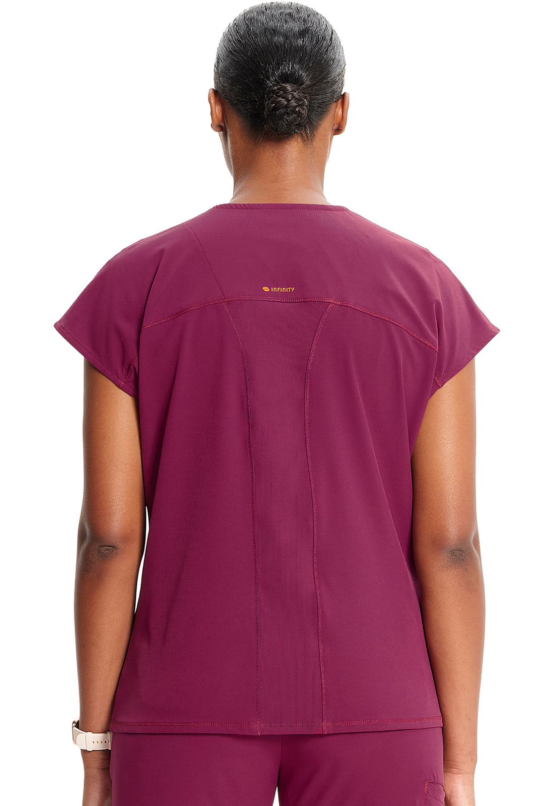 Women's Henley Top - Wine