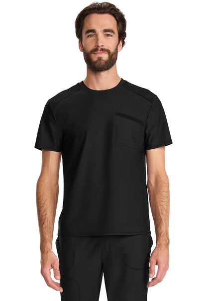 Men's Men's Tuck-in Crew Neck Top - Black