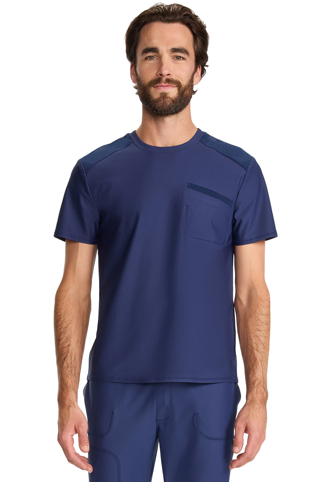 Men's Men's Tuck-in Crew Neck Top - Navy