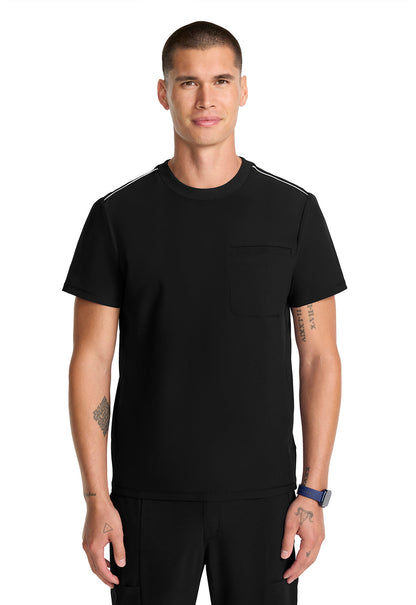 Men's Men's Tuck-in Crew Neck Top - Black