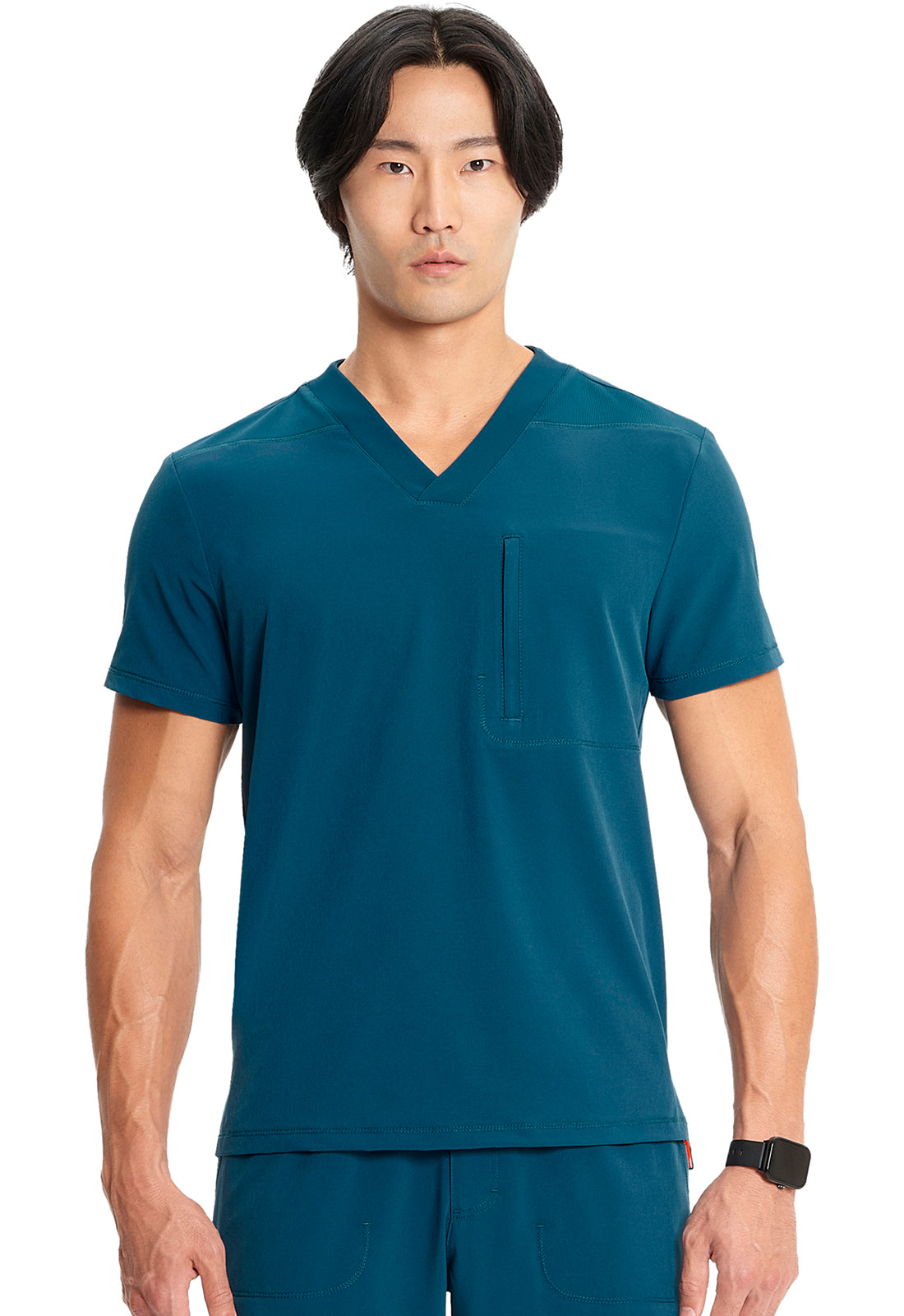 Men's Men's V-Neck Top - Caribbean Blue
