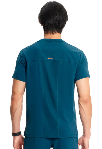 Men's Men's V-Neck Top - Caribbean Blue