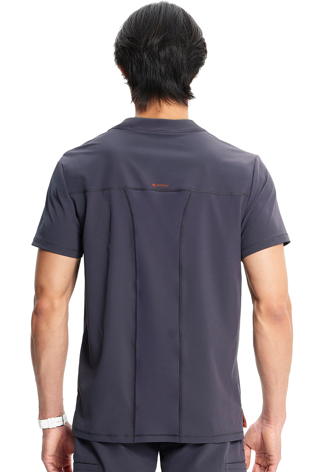 Men's Men's V-Neck Top - Pewter