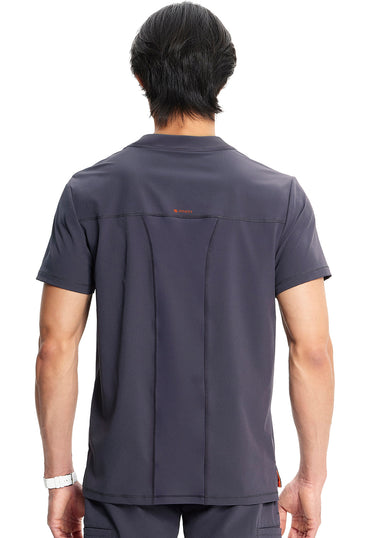 Men's Men's V-Neck Top - Pewter