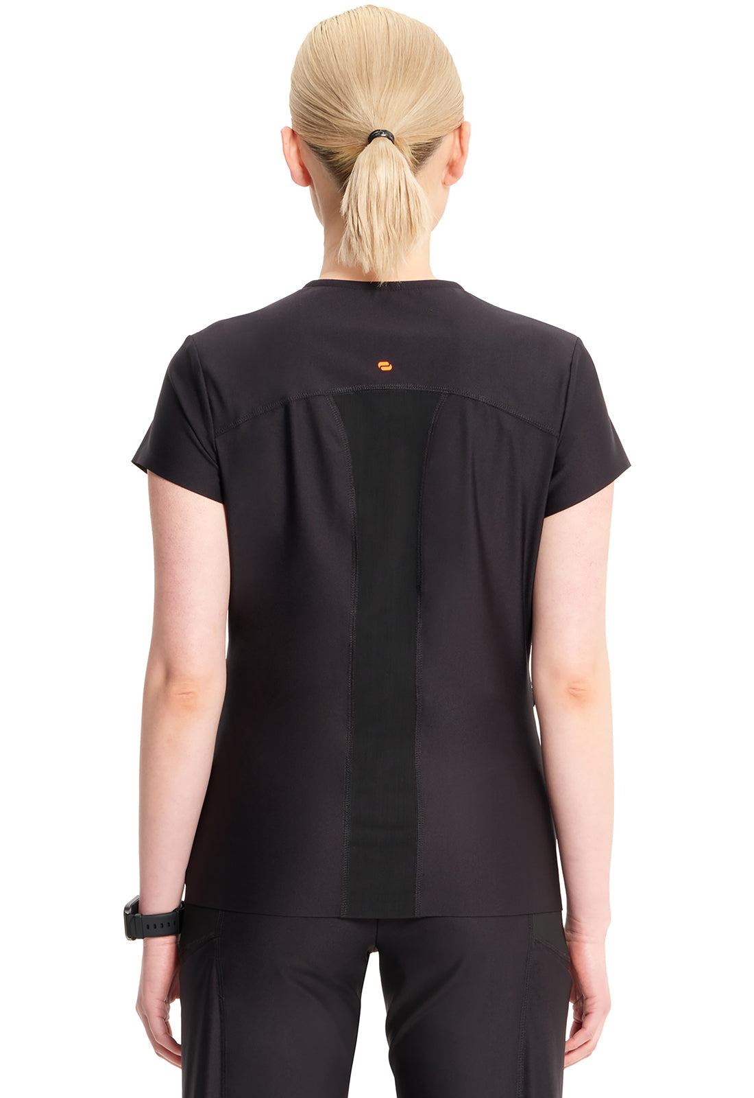 Women's Knit V-Neck Top - Black