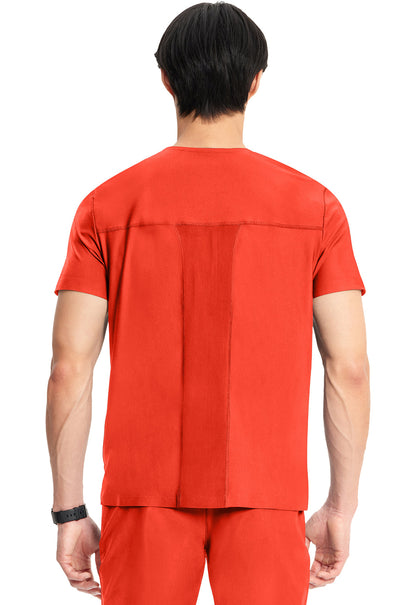 Men's Men's Knit V-Neck Top - Fire Bird