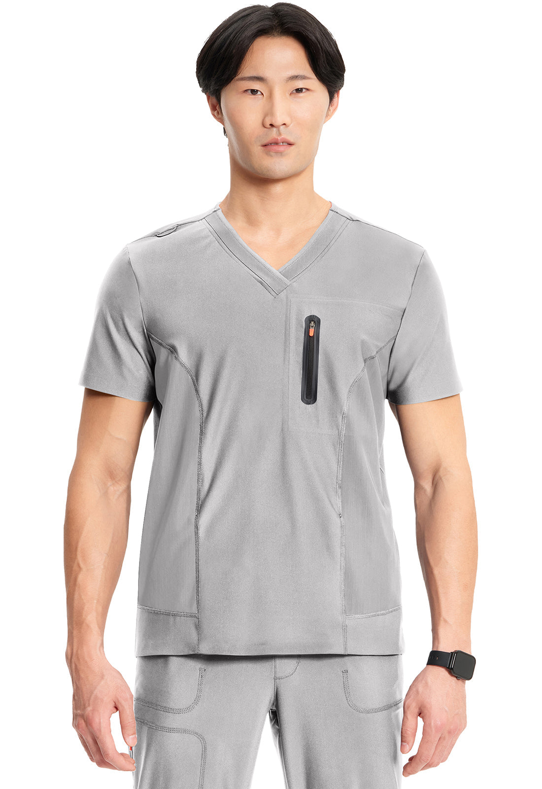 Men's Men's Knit V-Neck Top - Vapor