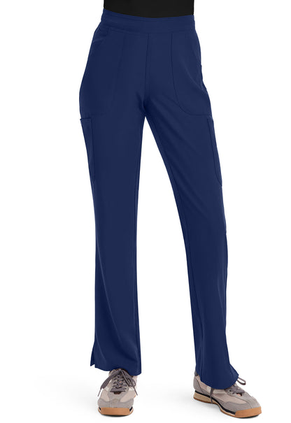 Women's Women's Mid Rise Flare Leg Pant - Navy