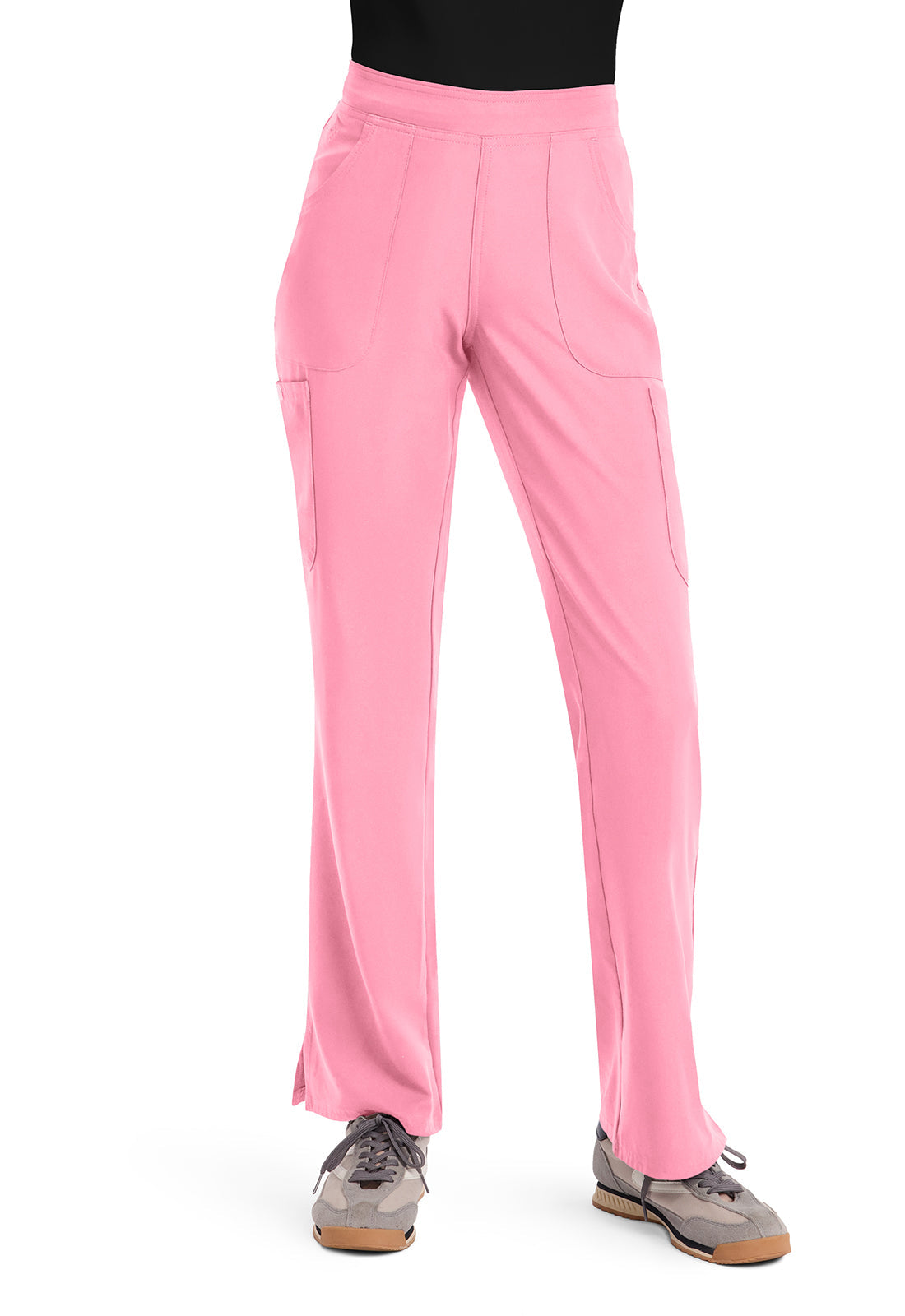 Women's Women's Mid Rise Flare Leg Pant - Taffy Pink