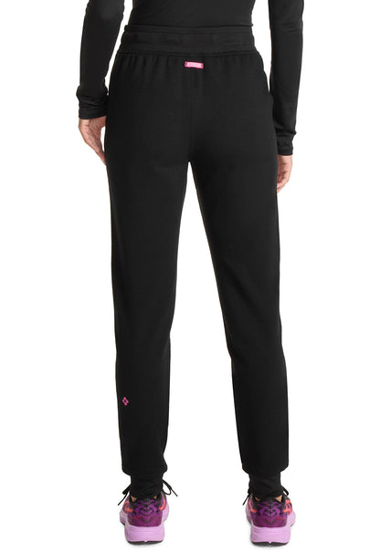 Women's Fleece Natural Rise Jogger - Black