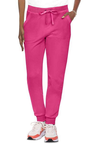 Women's Fleece Natural Rise Jogger - Pink Power