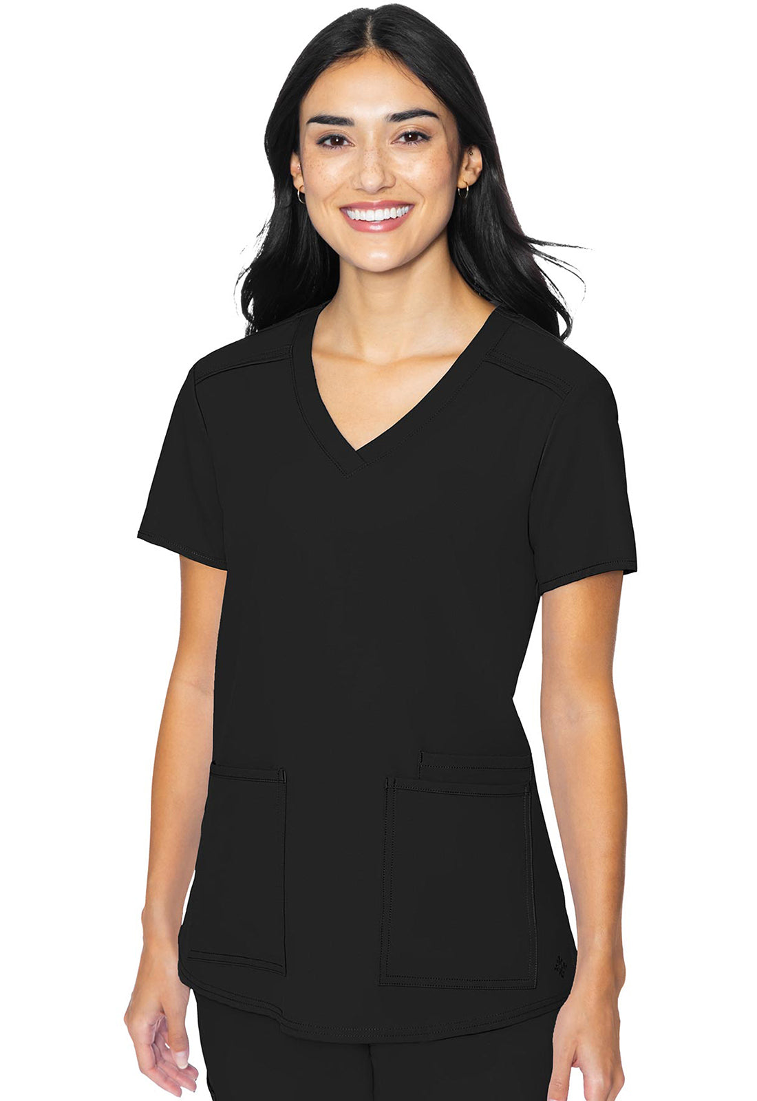 Women's 3 Pocket Top - Black