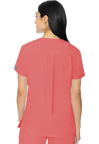 Women's 3 Pocket Top - Coral