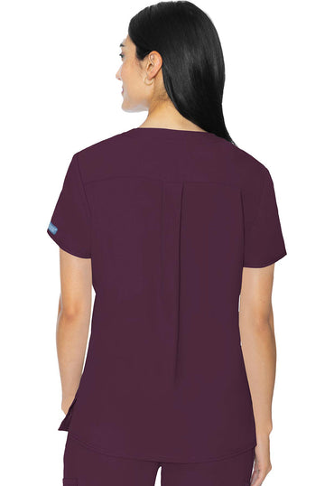 Women's 3 Pocket Top - Wine