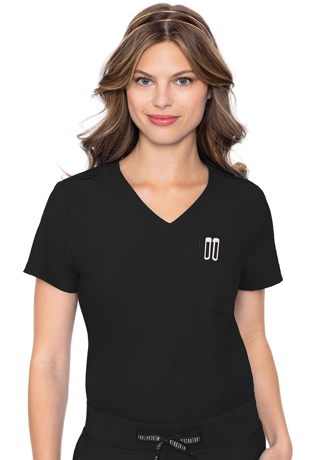 Women's One Pocket Tuck-In Top - Black