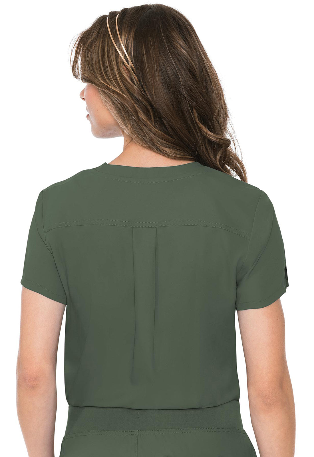 Women's One Pocket Tuck-In Top - Olive