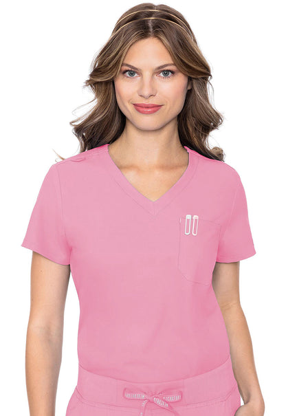 Women's One Pocket Tuck-In Top - Taffy Pink