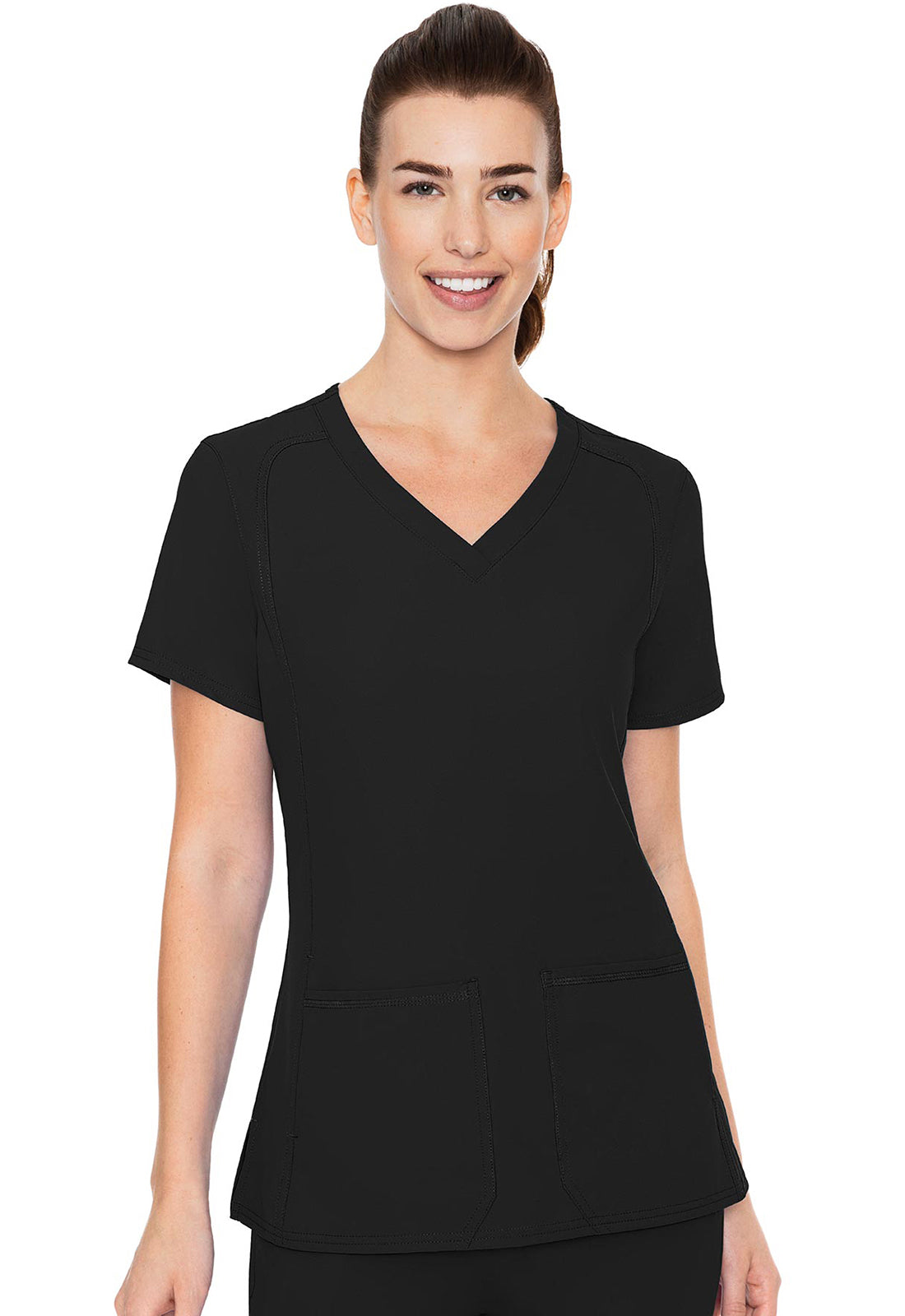 Women's Side Pocket Top - Black
