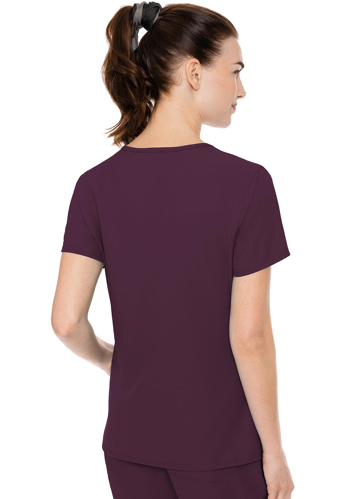 Women's Side Pocket Top - Wine
