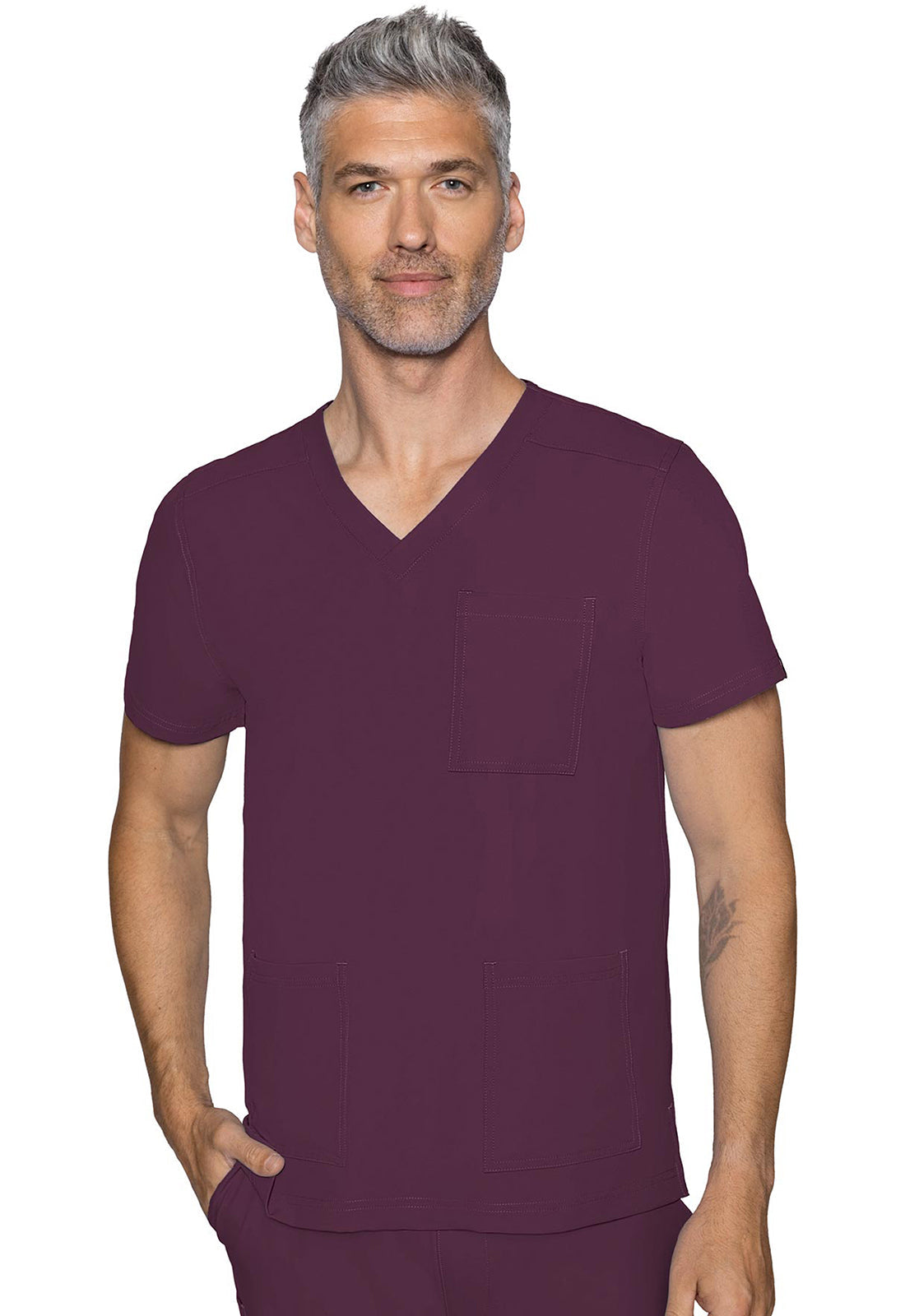Men's 3 Pocket Top - Wine
