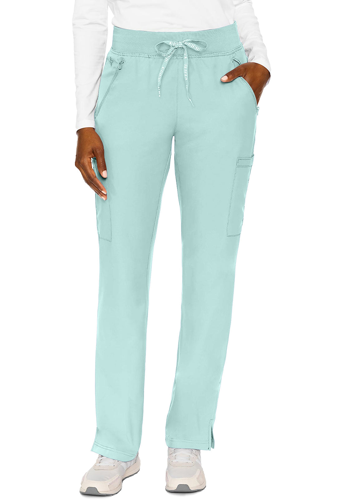 Women's Zipper Pant - Arctic Aqua