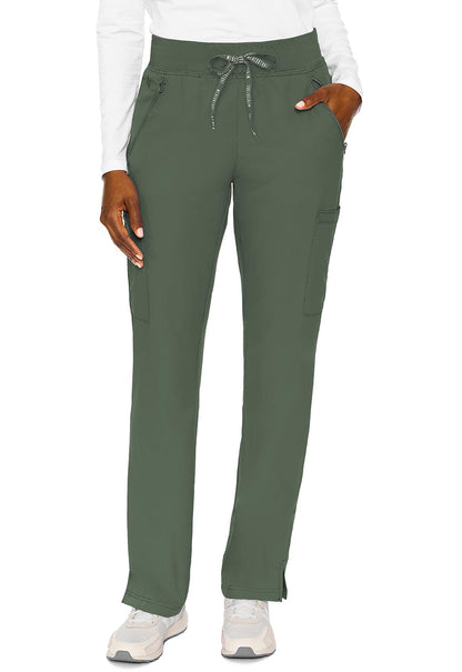 Women's Zipper Pant - Olive