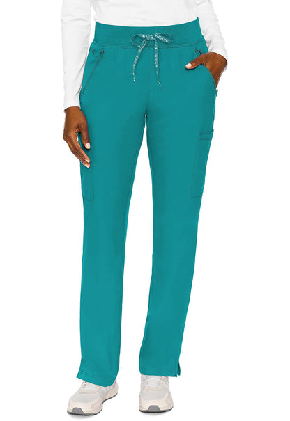 Women's Zipper Pant - Teal