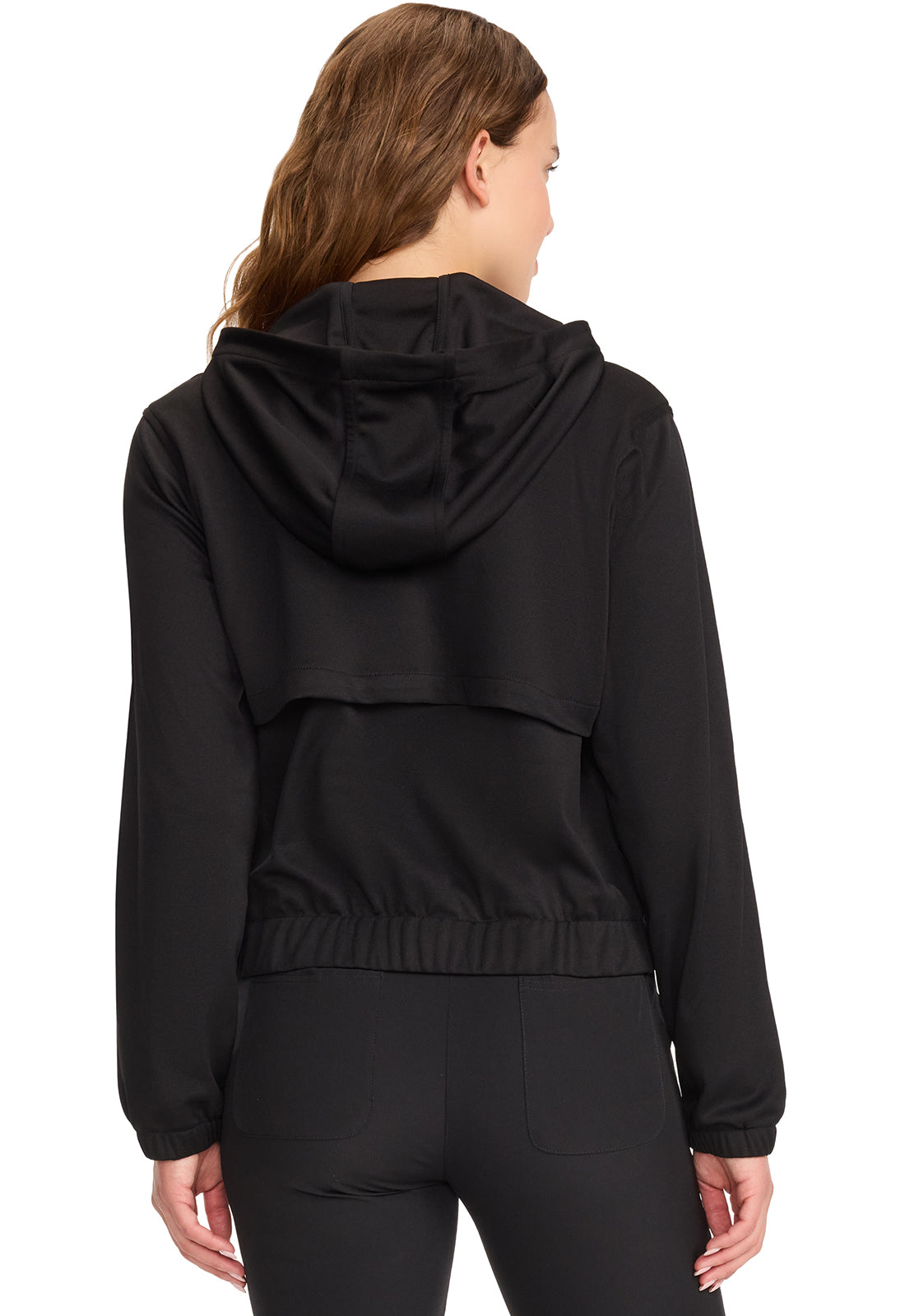 Women's Convertible Windbreaker Jacket - Black
